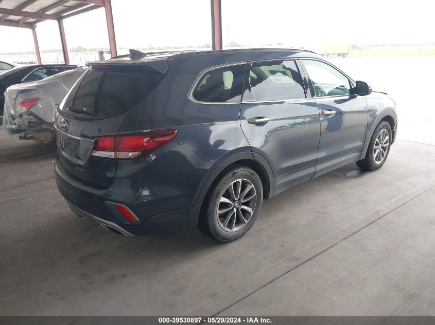 2017 Hyundai Santa Fe Se VIN: KM8SM4HFXHU201806 Lot: 39530897