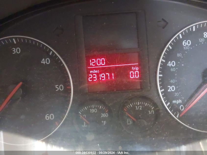 2006 Volkswagen Jetta Tdi VIN: 3VWST71K86M776131 Lot: 39530922