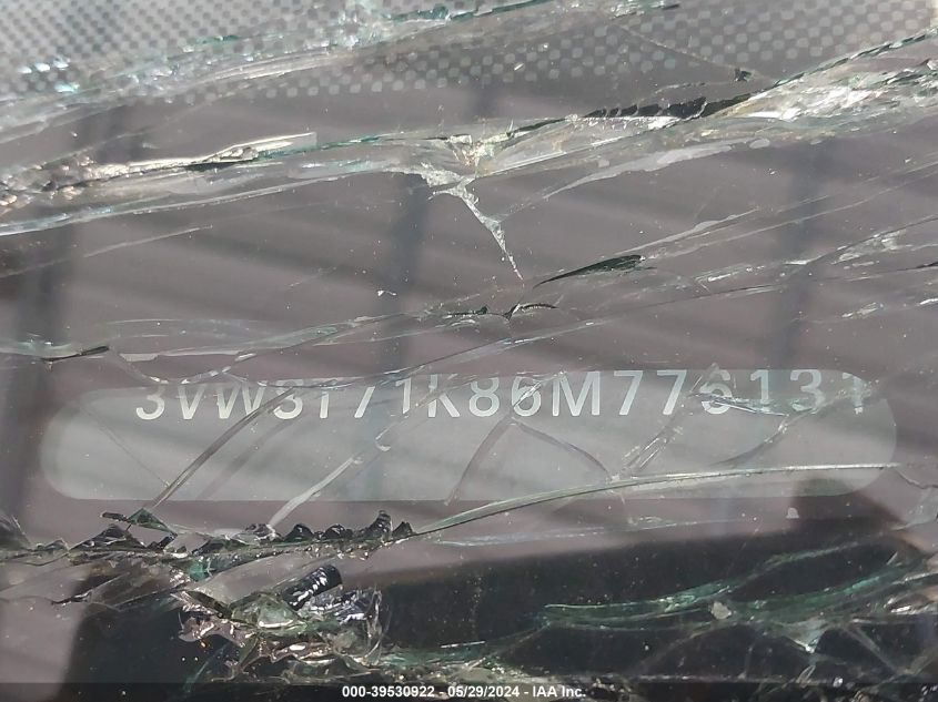 2006 Volkswagen Jetta Tdi VIN: 3VWST71K86M776131 Lot: 39530922