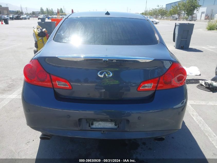 2011 Infiniti G37 Journey VIN: JN1CV6AP9BM502761 Lot: 39530939