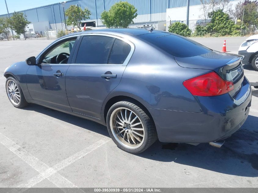 2011 Infiniti G37 Journey VIN: JN1CV6AP9BM502761 Lot: 39530939