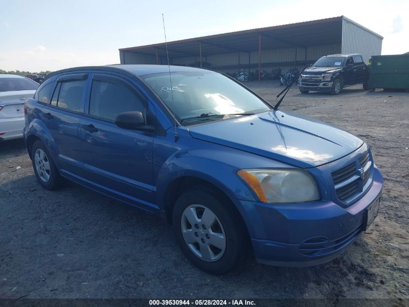 2007 Dodge Caliber VIN: 1B3HB28B37D280287 Lot: 39530944