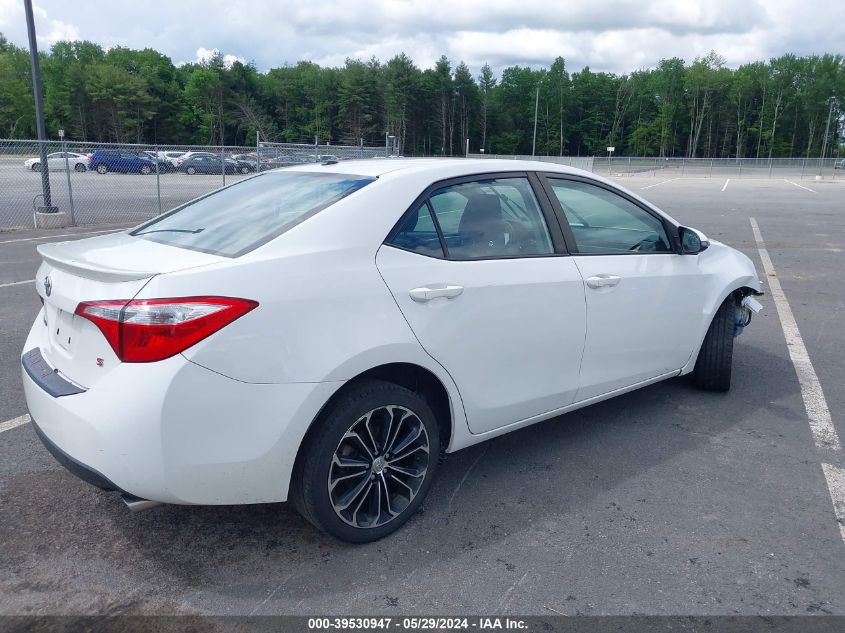 2014 Toyota Corolla S Plus VIN: 2T1BURHE6EC055020 Lot: 39530947