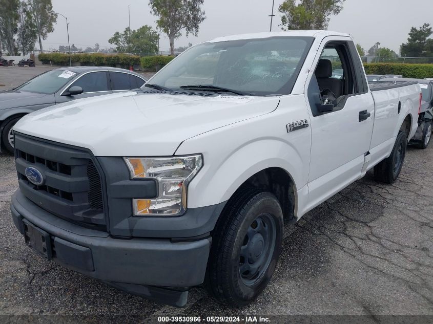 2017 Ford F-150 Xl VIN: 1FTMF1C81HKD34660 Lot: 39530966