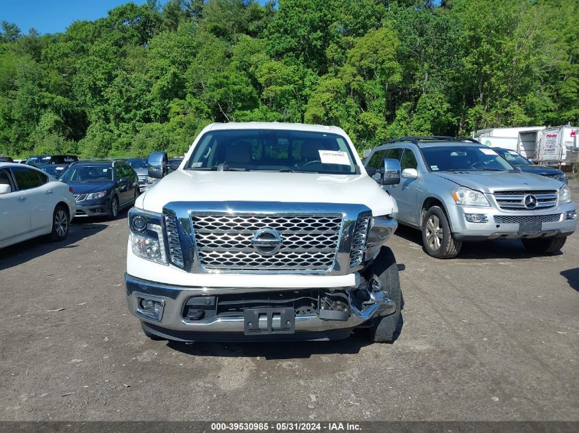 2017 Nissan Titan Sl VIN: 1N6AA1E56HN551024 Lot: 39530985