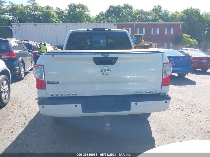 2017 Nissan Titan Sl VIN: 1N6AA1E56HN551024 Lot: 39530985