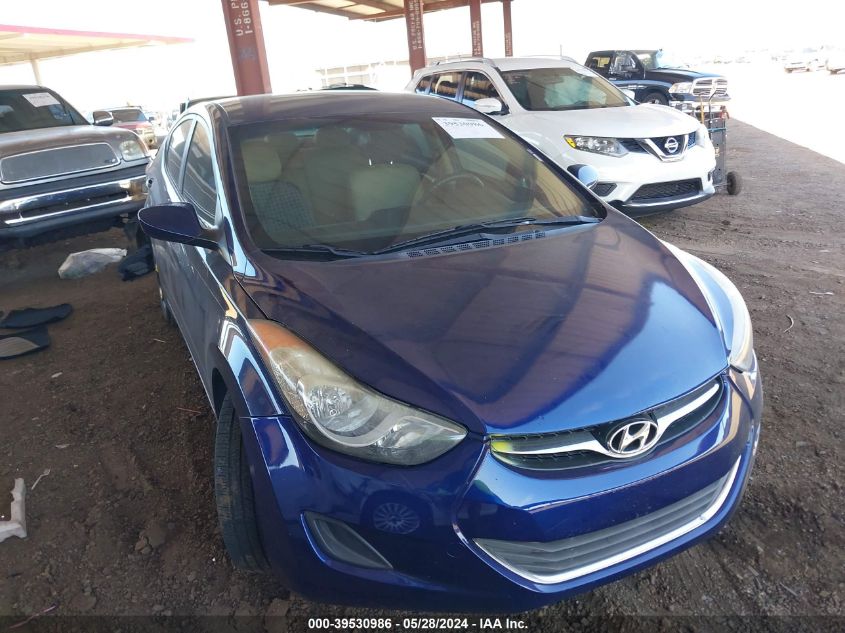 2013 Hyundai Elantra Gls VIN: 5NPDH4AE5DH411026 Lot: 39530986