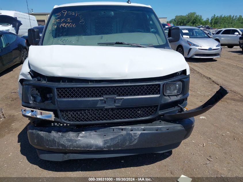 2017 Chevrolet Express 2500 Work Van VIN: 1GCWGAFF4H1188616 Lot: 39531000