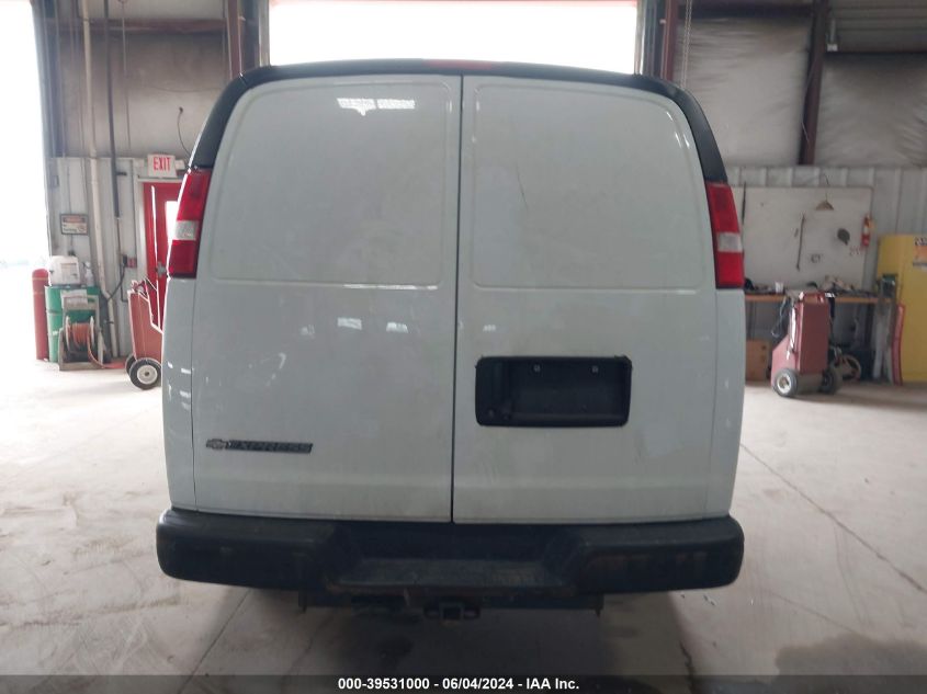 2017 Chevrolet Express 2500 Work Van VIN: 1GCWGAFF4H1188616 Lot: 39531000