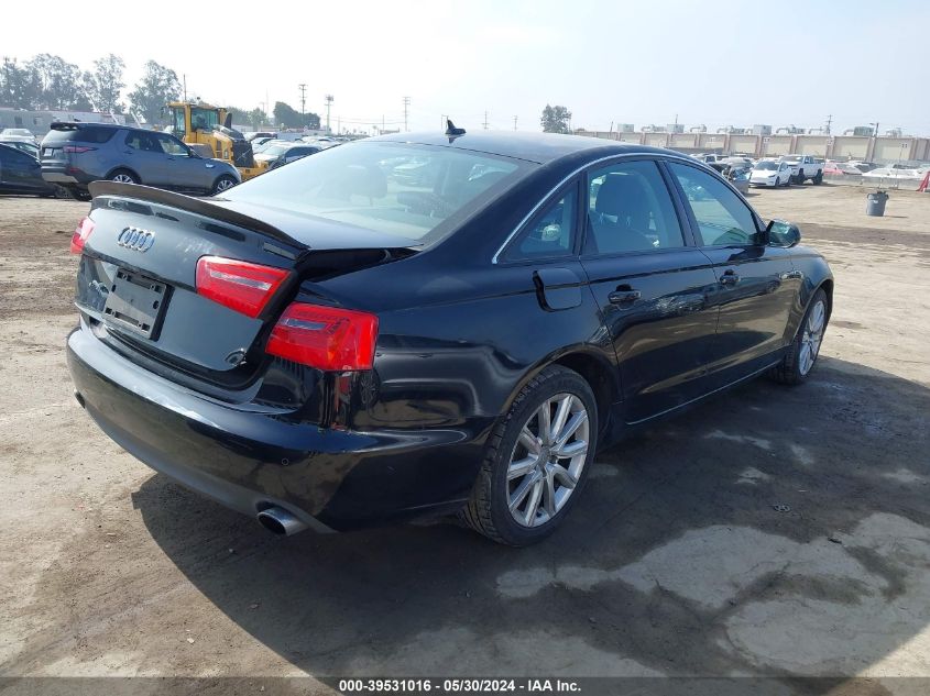 2014 Audi A6 2.0T Premium VIN: WAUDFAFC8EN091260 Lot: 39531016