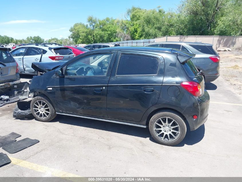 2014 Mitsubishi Mirage De VIN: ML32A3HJ2EH020735 Lot: 39531020