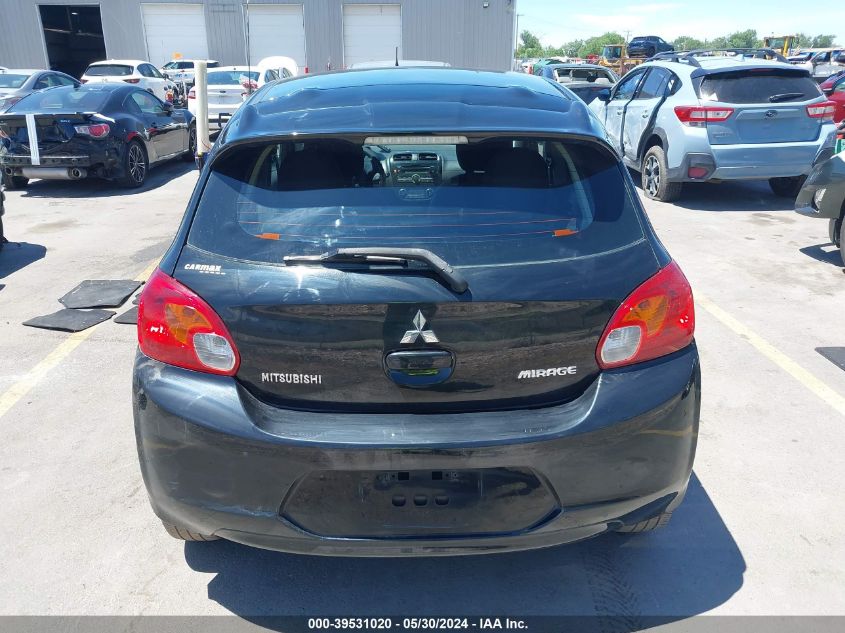 2014 Mitsubishi Mirage De VIN: ML32A3HJ2EH020735 Lot: 39531020