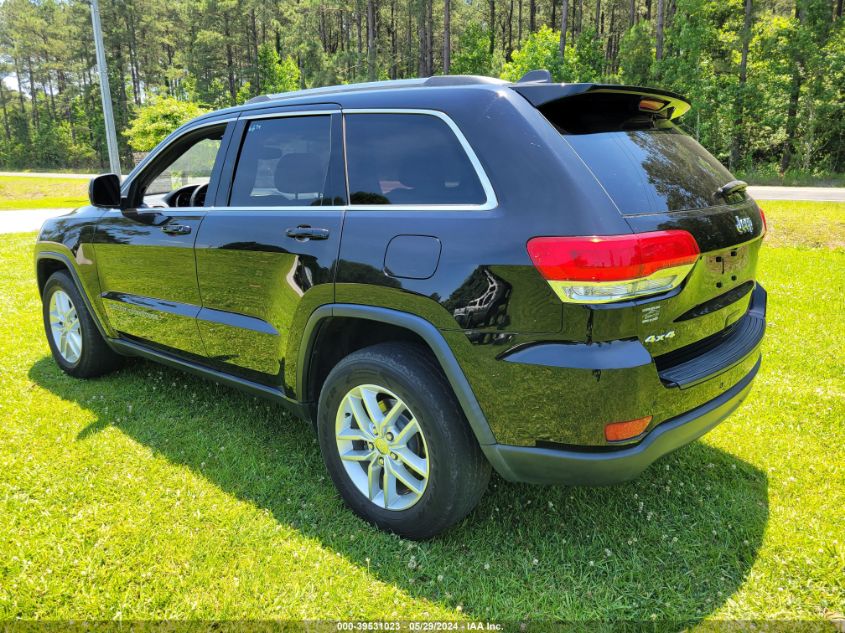 2017 Jeep Grand Cherokee Laredo 4X4 VIN: 1C4RJFAG0HC782572 Lot: 39531023