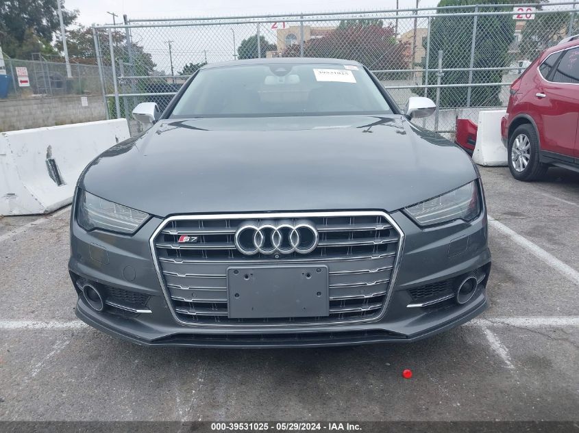 2016 Audi S7 4.0T VIN: WAUW2AFC0GN199198 Lot: 39531025