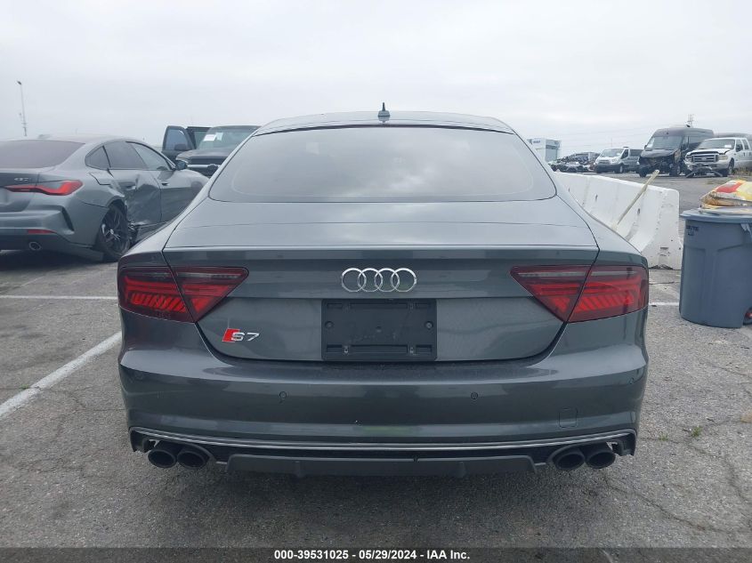 2016 Audi S7 4.0T VIN: WAUW2AFC0GN199198 Lot: 39531025
