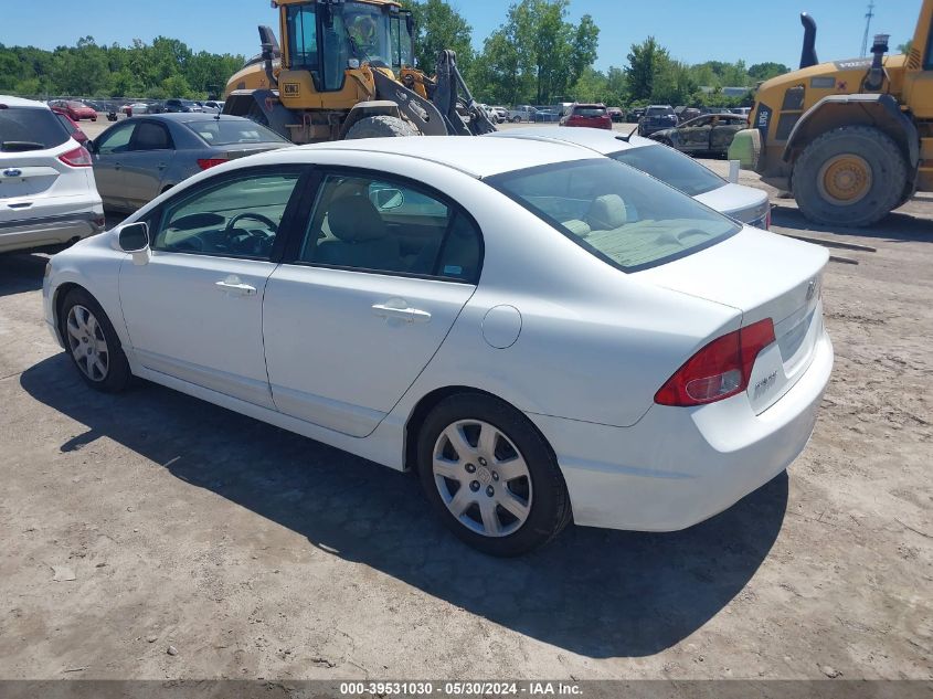 2007 Honda Civic Lx VIN: 1HGFA16547L064780 Lot: 39531030