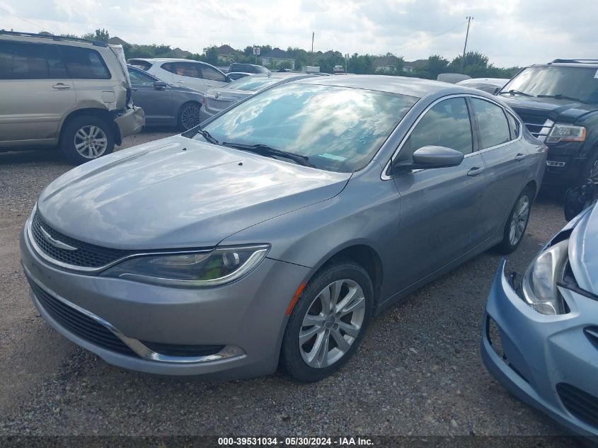 2015 Chrysler 200 Limited VIN: 1C3CCCAB6FN697986 Lot: 39531034