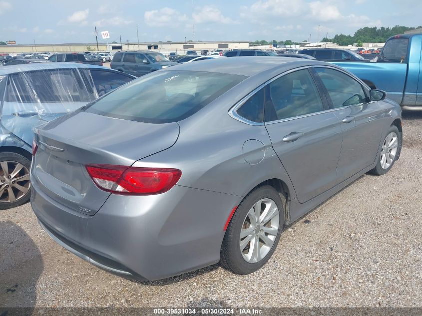 2015 Chrysler 200 Limited VIN: 1C3CCCAB6FN697986 Lot: 39531034