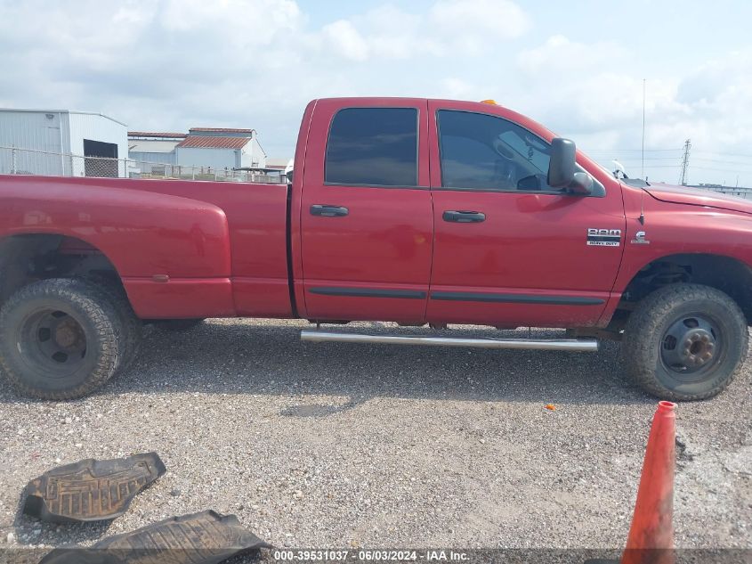 2007 Dodge Ram 3500 Slt/Sport VIN: 3D7MX48A67G800377 Lot: 39531037