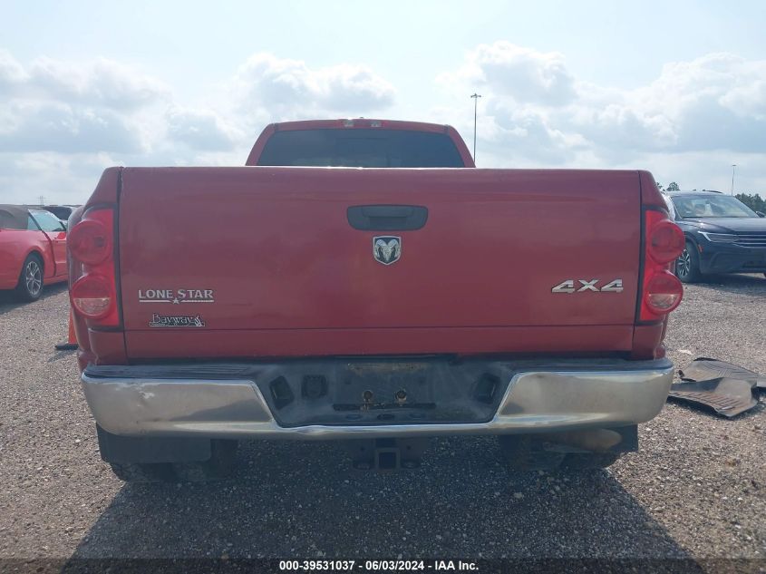 2007 Dodge Ram 3500 Slt/Sport VIN: 3D7MX48A67G800377 Lot: 39531037