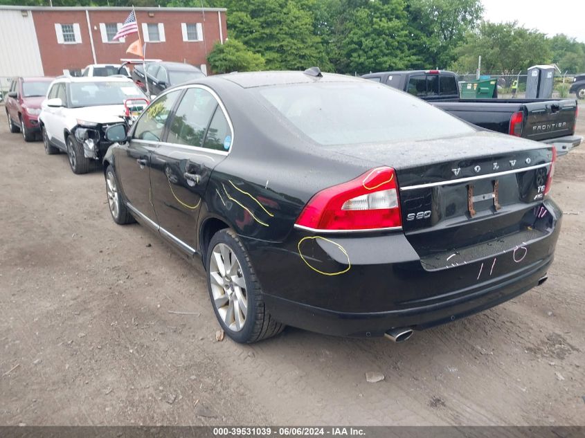 2012 Volvo S80 T6/T6 Platinum/T6 Premier Plus VIN: YV1902AH7C1152907 Lot: 39531039