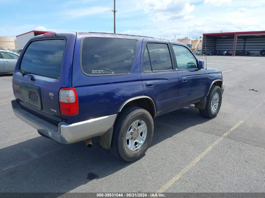 2000 Toyota 4Runner Sr5 V6 VIN: JT3GN86RXY0152338 Lot: 39531044