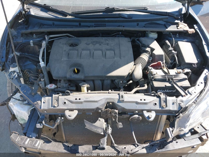 2017 Toyota Corolla Le VIN: 2T1BURHE0HC862542 Lot: 39531050