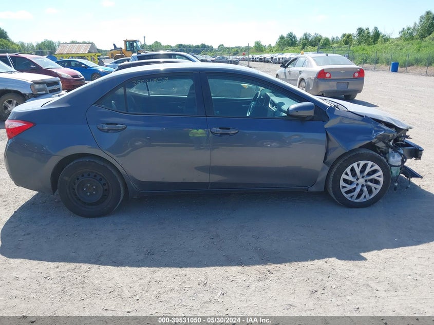 2017 Toyota Corolla Le VIN: 2T1BURHE0HC862542 Lot: 39531050