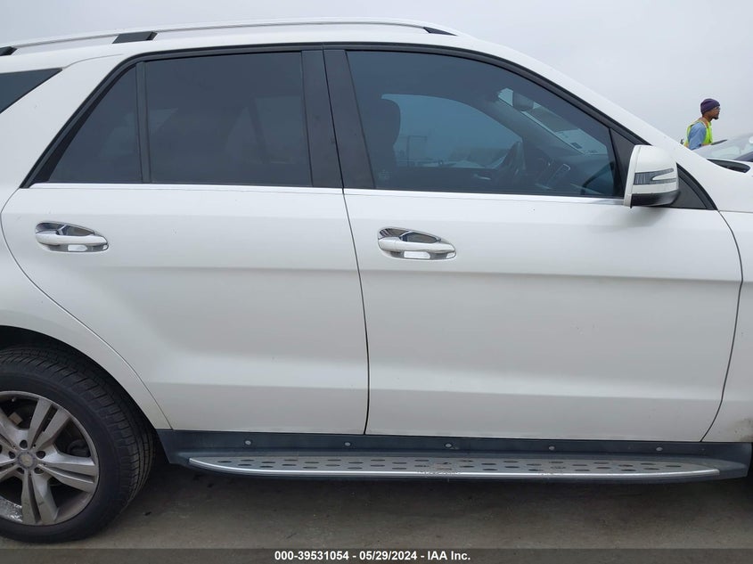 2013 MERCEDES-BENZ ML 350 BLUETEC 4MATIC - 4JGDA2EB2DA228534