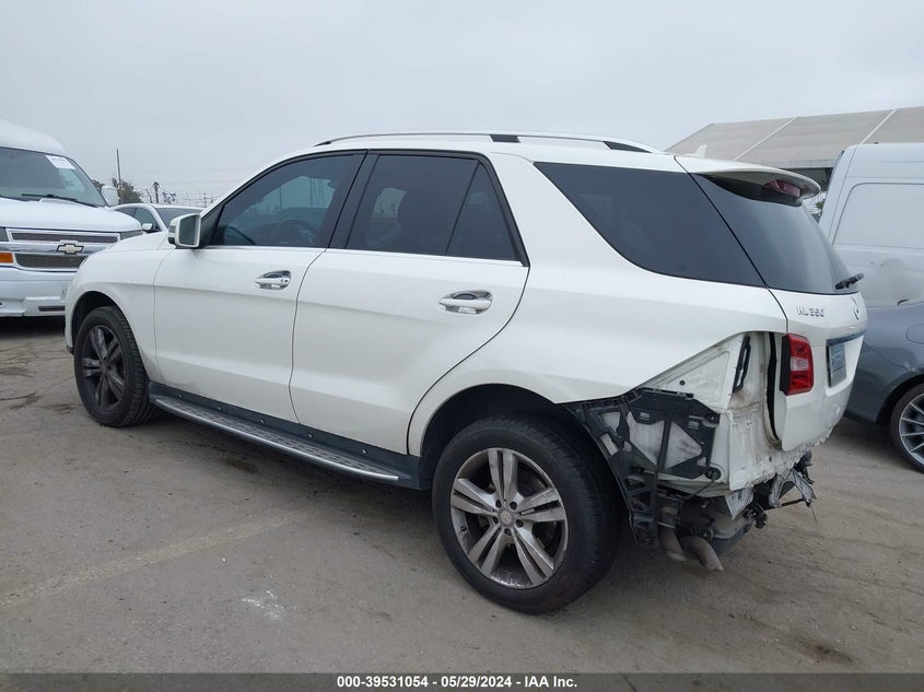 2013 MERCEDES-BENZ ML 350 BLUETEC 4MATIC - 4JGDA2EB2DA228534