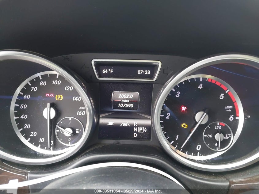 2013 MERCEDES-BENZ ML 350 BLUETEC 4MATIC - 4JGDA2EB2DA228534