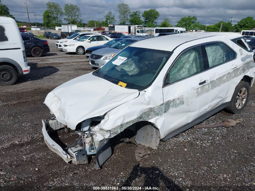 2016 Chevrolet Equinox Ls VIN: 2GNFLEEK9G6226460 Lot: 39531063