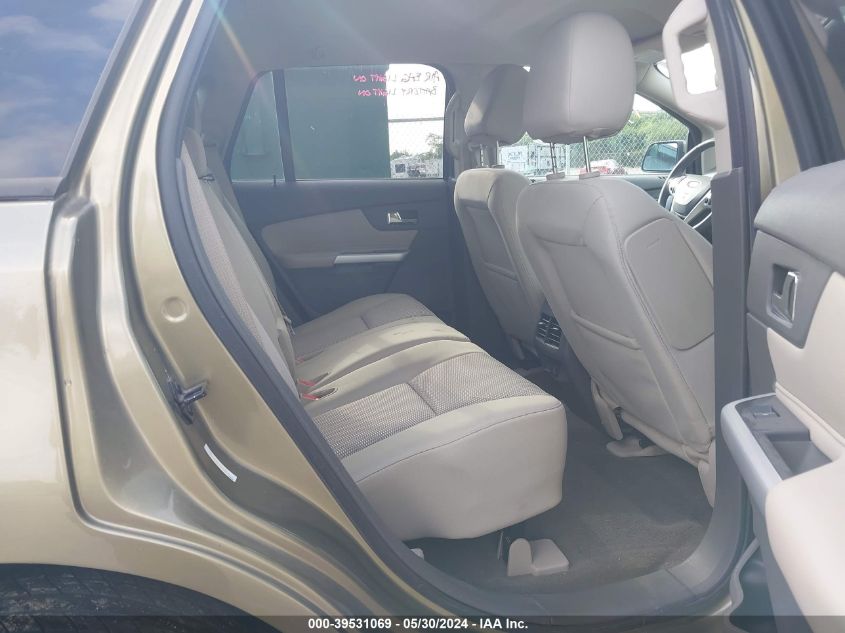 2013 Ford Edge Sel VIN: 2FMDK3JCXDBE24839 Lot: 39531069