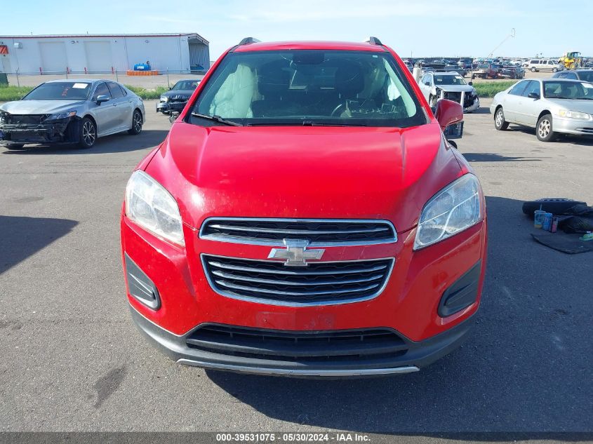 2015 Chevrolet Trax Lt VIN: KL7CJRSB1FB114449 Lot: 39531075