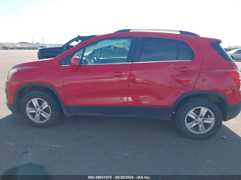 2015 Chevrolet Trax Lt VIN: KL7CJRSB1FB114449 Lot: 39531075