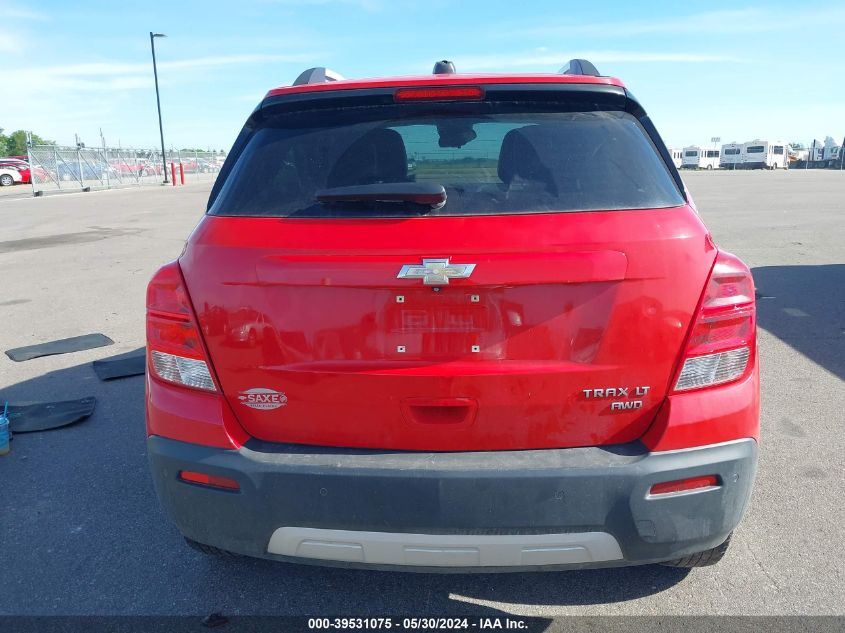 2015 Chevrolet Trax Lt VIN: KL7CJRSB1FB114449 Lot: 39531075