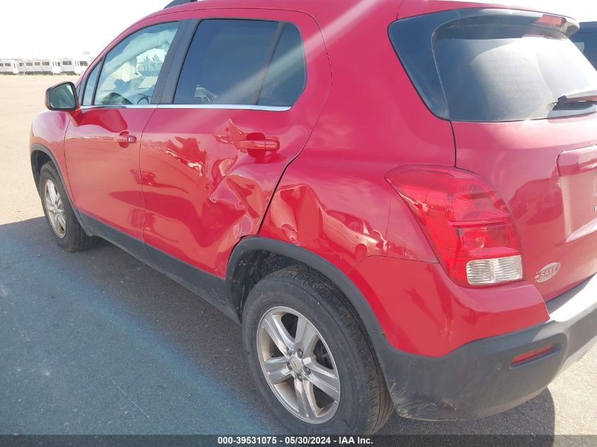 2015 Chevrolet Trax Lt VIN: KL7CJRSB1FB114449 Lot: 39531075