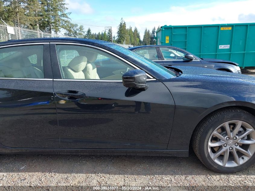 2021 Acura Tlx Standard VIN: 19UUB6F3XMA008138 Lot: 39531077