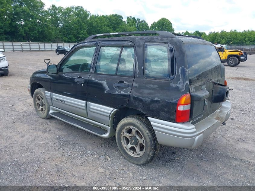 2001 Chevrolet Tracker Hard Top Lt VIN: 2CNBJ634016942173 Lot: 39531085