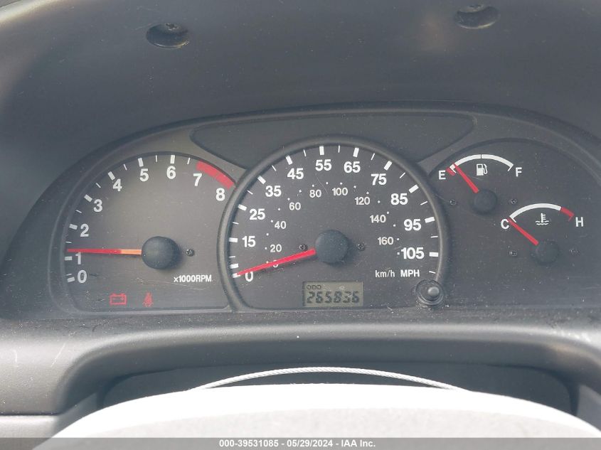 2001 Chevrolet Tracker Hard Top Lt VIN: 2CNBJ634016942173 Lot: 39531085