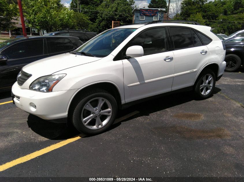 2008 Lexus Rx 400H VIN: JTJHW31U782043509 Lot: 39531089