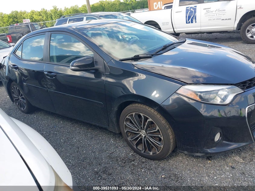 2016 Toyota Corolla S Plus VIN: 2T1BURHE5GC663386 Lot: 39531093