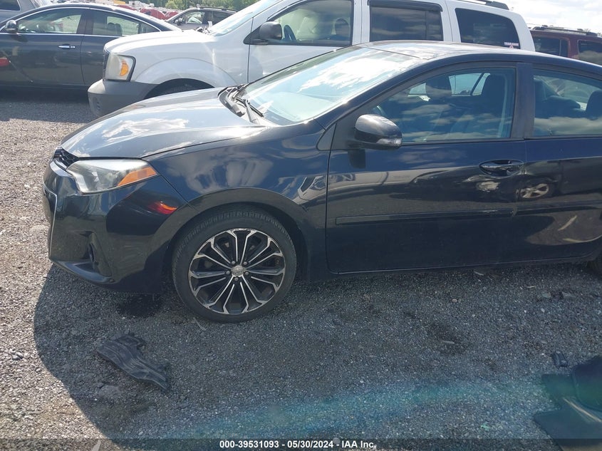 2016 Toyota Corolla S Plus VIN: 2T1BURHE5GC663386 Lot: 39531093