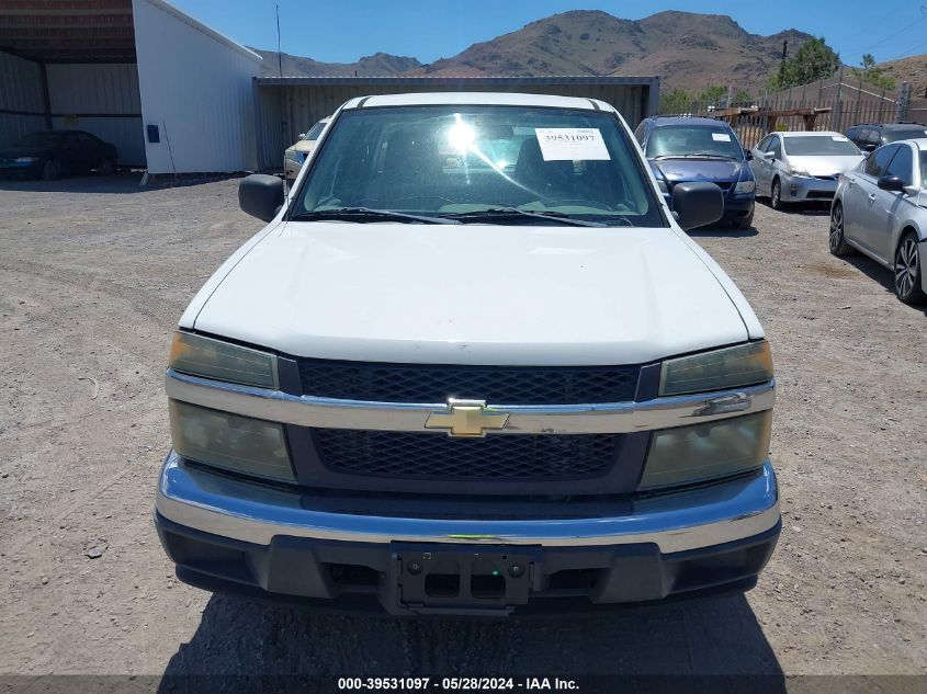 2006 Chevrolet Colorado Work Truck VIN: 1GCCS198768281634 Lot: 39531097