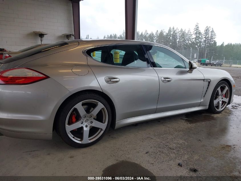 2011 Porsche Panamera Turbo VIN: WP0AC2A78BL091037 Lot: 39531096