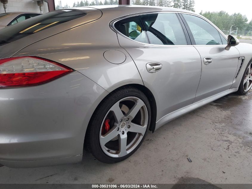 2011 Porsche Panamera Turbo VIN: WP0AC2A78BL091037 Lot: 39531096