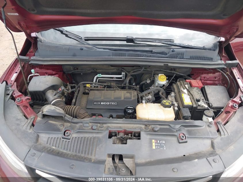 2017 Chevrolet Trax Lt VIN: 3GNCJLSB6HL171447 Lot: 39531105