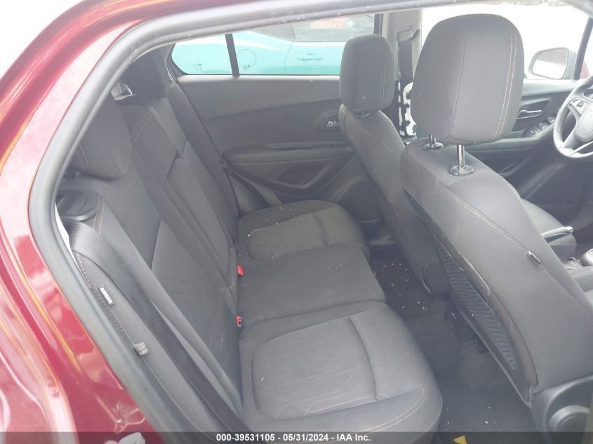 2017 Chevrolet Trax Lt VIN: 3GNCJLSB6HL171447 Lot: 39531105