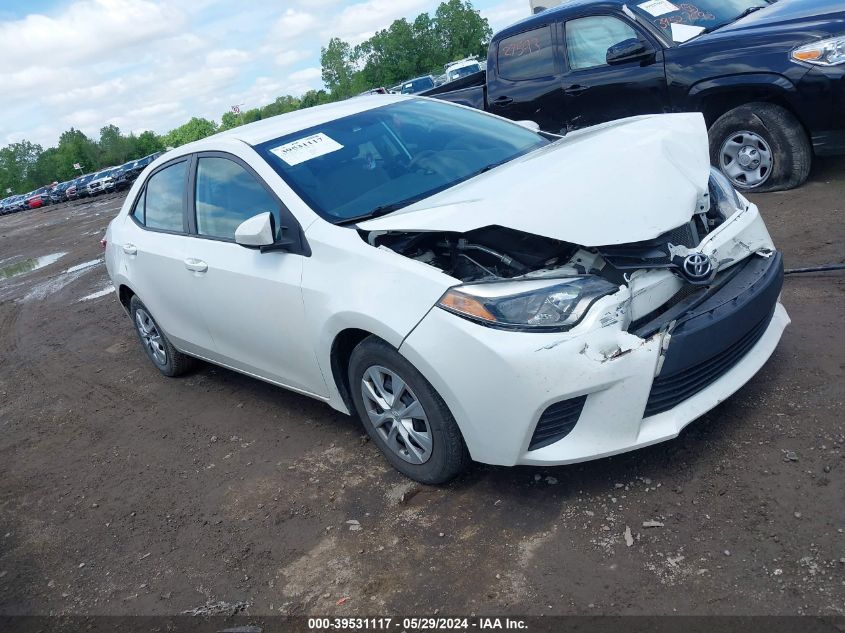 2014 TOYOTA COROLLA LE ECO - 5YFBPRHE5EP086783