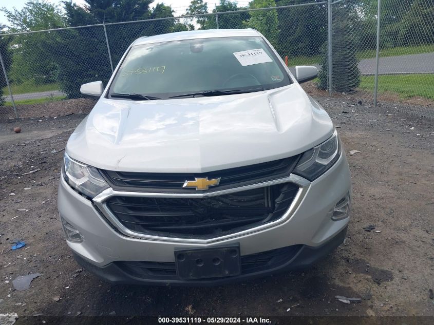 2020 Chevrolet Equinox Fwd Lt 1.5L Turbo VIN: 3GNAXKEV8LS738505 Lot: 39531119